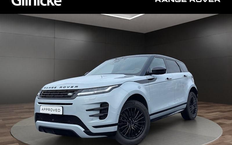 Grau Gebraucht 2025 Land Rover Range Rover evoque SE Dynamic SUV | 53.350 € (Teuer) - Bild 1/4