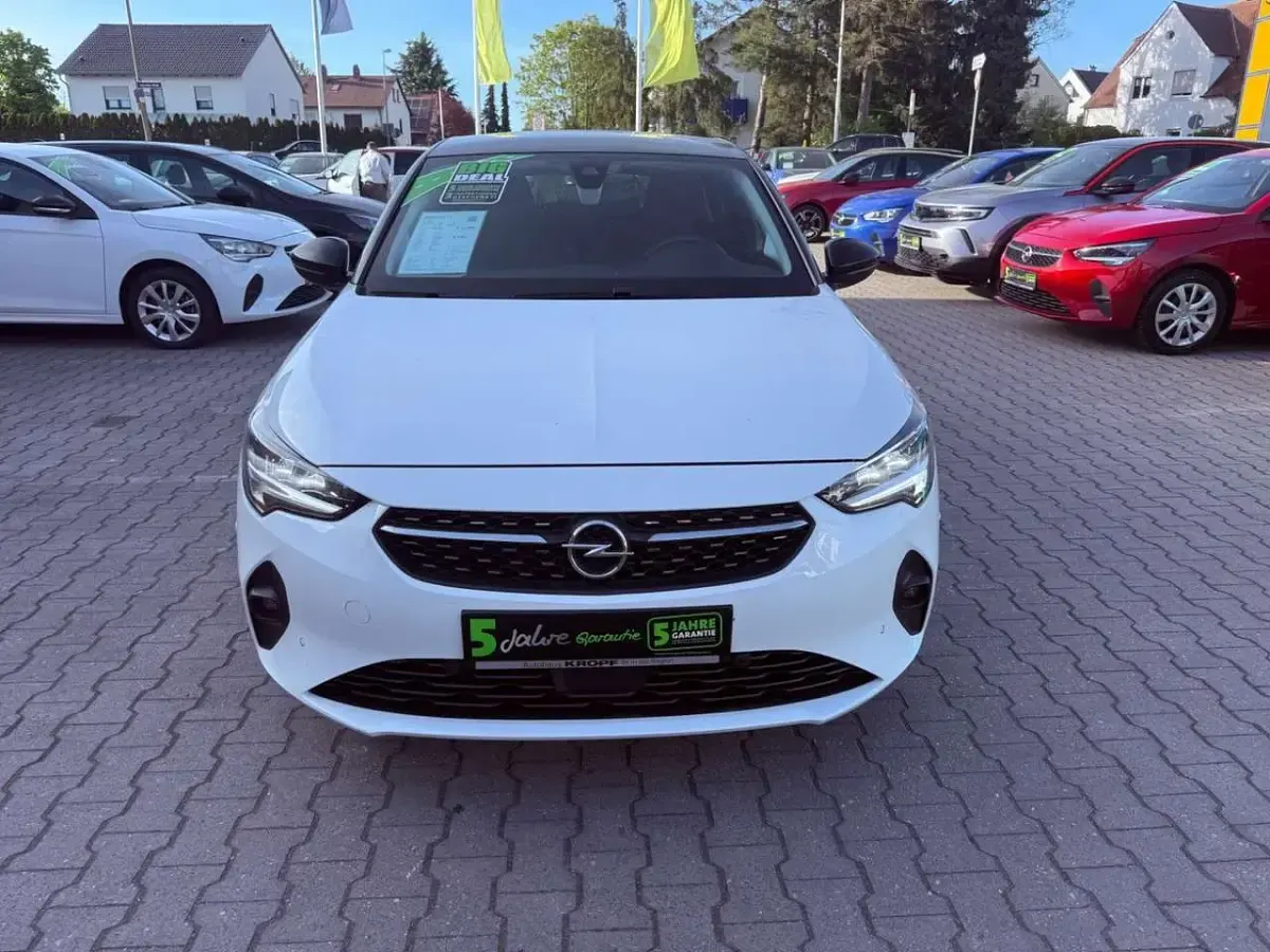Gebraucht Opel Corsa Elegance 75 PS (55 kW) 2020 Schneeweiss Kleinwagen
