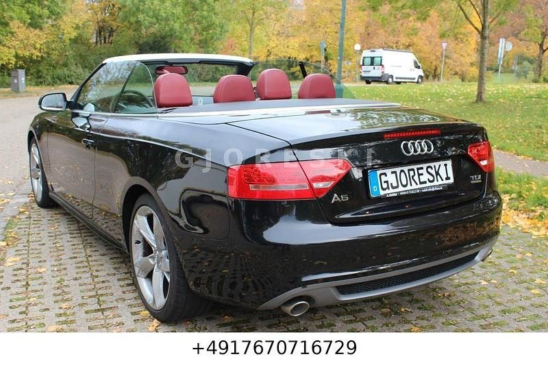 Gebraucht Audi A5 Cabriolet S-Line 239 PS (175 kW) 2010 Schwarz Cabrio