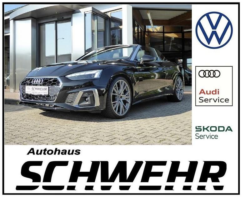 Schwarz Gebraucht 2020 Audi A5 Cabriolet S-Line Cabrio | 39.850 € (Fairer Preis) - Bild 1/4