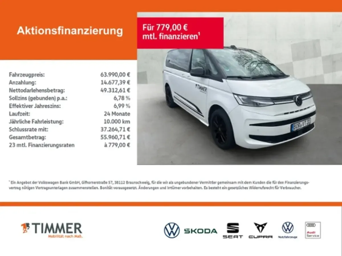 Occasion VW Multivan Edition 150 ch (110 kW) 2025 Monospace