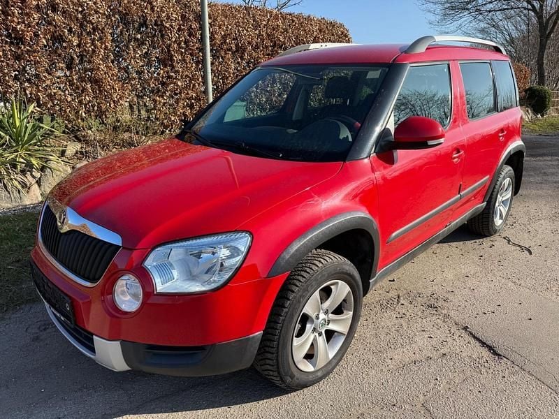 Gebraucht Skoda Yeti 105 PS (77 kW) 2010 Rot SUV