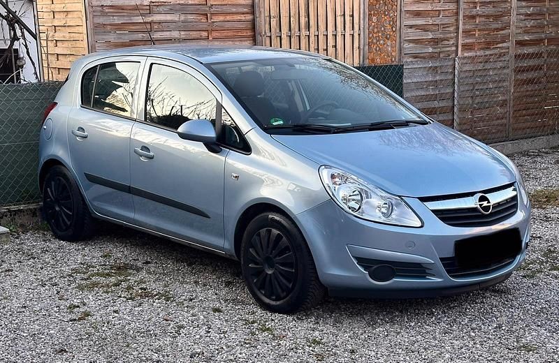 Gebraucht Opel Corsa 85 PS (62 kW) 2010 Blau Kleinwagen