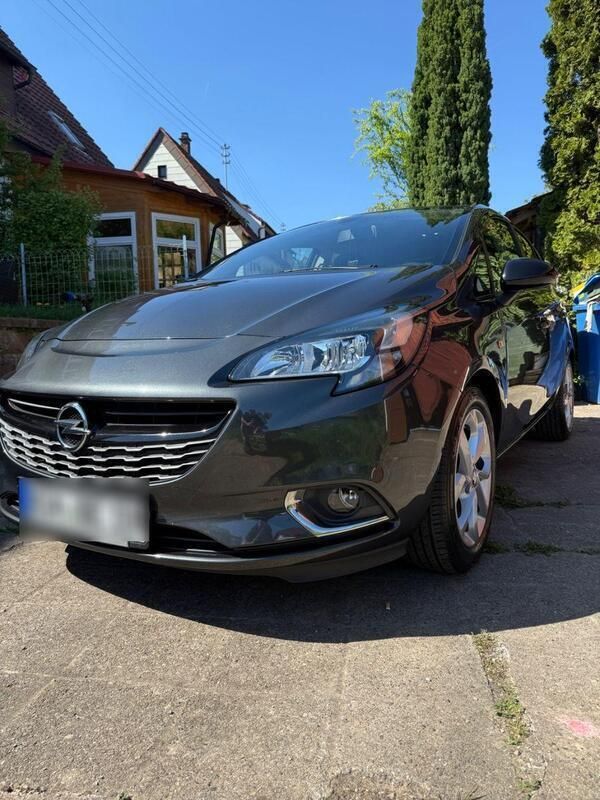 Grau Gebraucht 2017 Opel Corsa Color Edition Kleinwagen | 6.490 € (Superpreis) - Bild 1/4