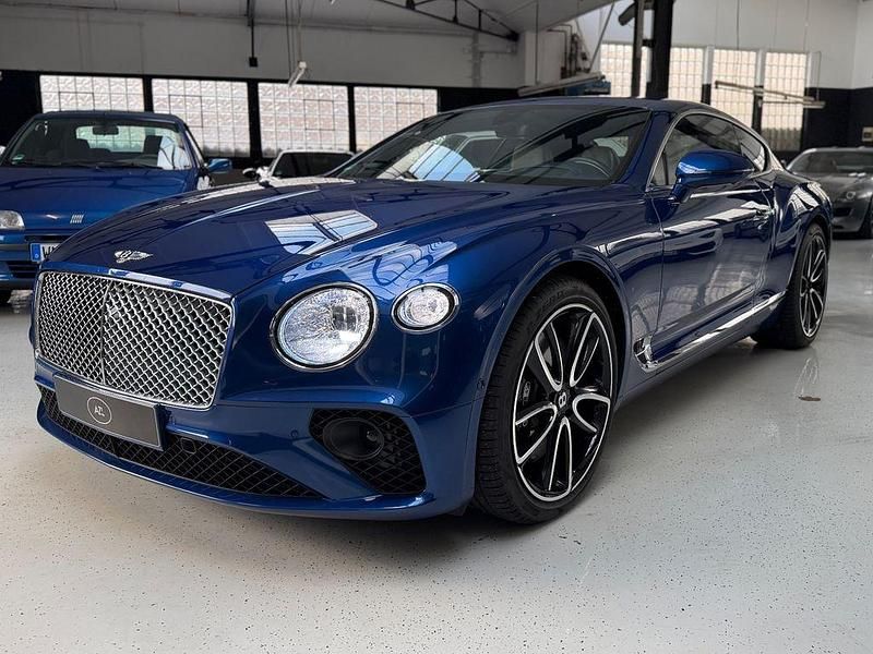 Blau Gebraucht 2018 Bentley Continental GT Coupé | 164.900 € (Teuer) - Bild 1/4