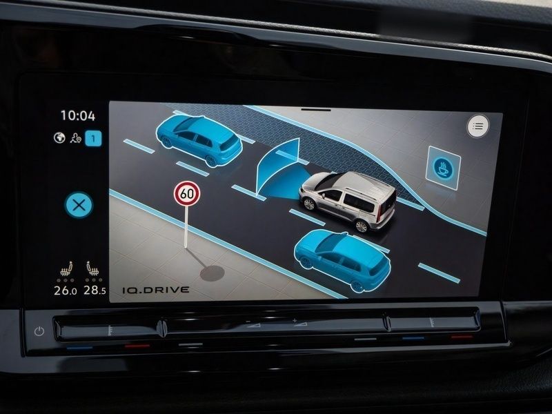 Gebraucht VW Caddy Style 122 PS (89 kW) 2024 Rot Van / Kleinbus