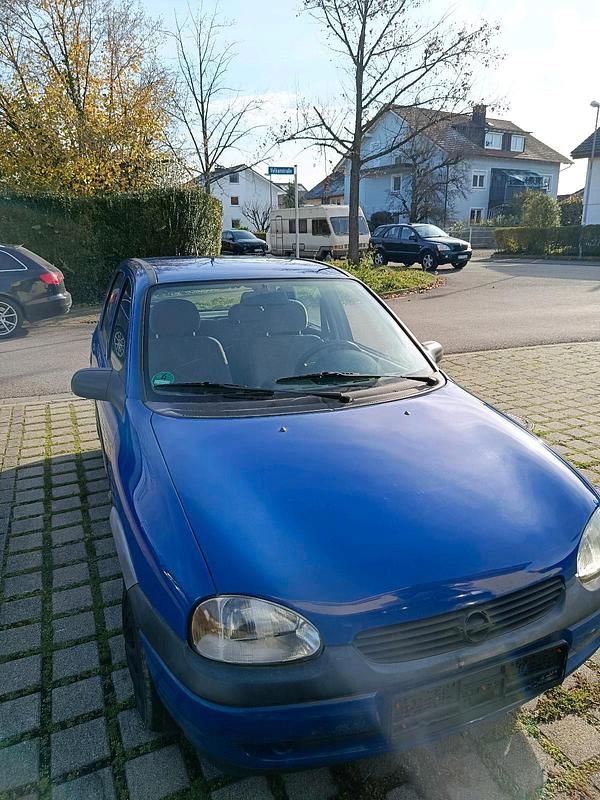 Blau Gebraucht 1998 Opel Corsa Kleinwagen | 350 € (Guter Preis) - Bild 1/4