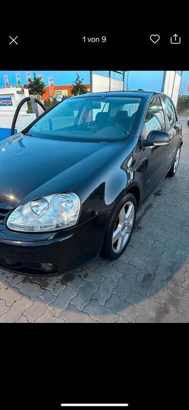 Schwarz Gebraucht 2006 VW Golf V Limousine | 2.000 € (Superpreis) - Bild 1/4