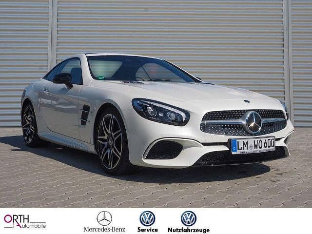 Gebraucht Mercedes SL500 455 PS (334 kW) 2020 Weiß Cabrio