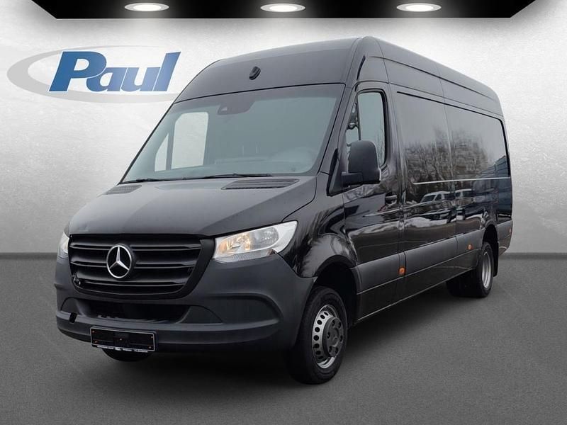 Gebraucht Mercedes Sprinter 163 PS (119 kW) 2021 Schwarz tiefschwarz Van