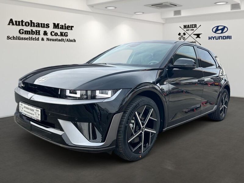 Schwarz Gebraucht 2025 Hyundai Ioniq 5 N Line SUV | 49.980 € (Fairer Preis) - Bild 1/4