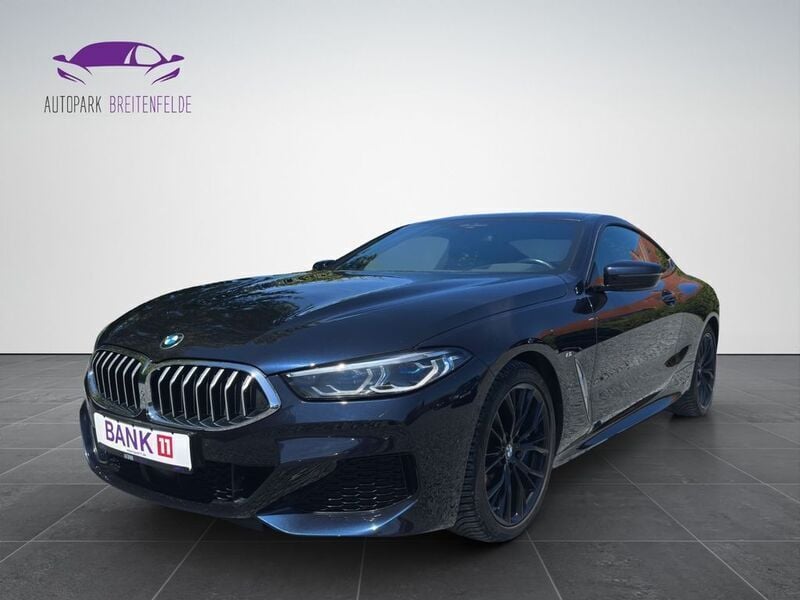 Schwarz Gebraucht 2021 BMW 840 M Sport Coupé | 53.999 € (Superpreis) - Bild 1/4