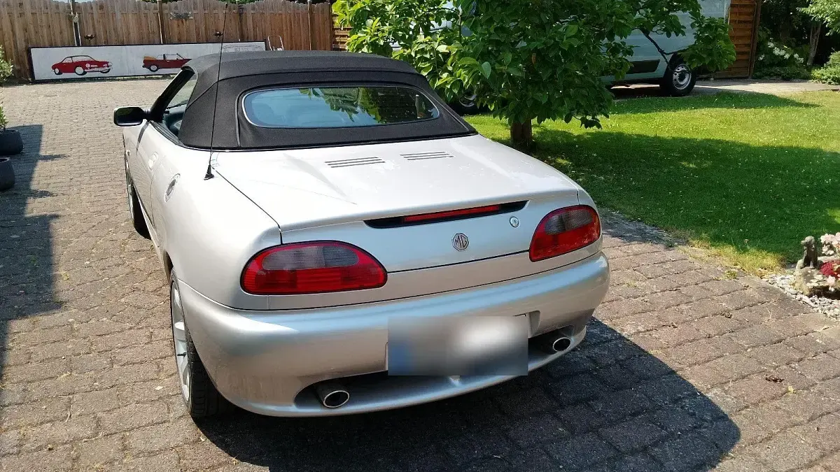 Gebraucht MG F 120 PS (88 kW) 2001 Silber Cabrio
