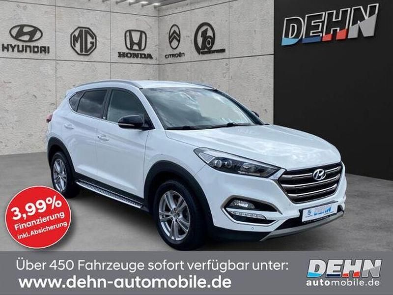 Weiß Gebraucht 2018 Hyundai Tucson Passion Plus SUV | 19.970 € (Fairer Preis) - Bild 1/4