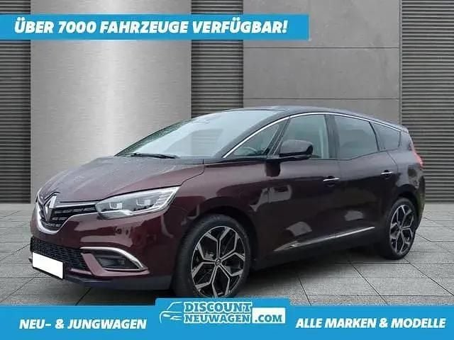 Mangostanrot + blackpearlschw Gebraucht 2021 Renault Grand Scénic IV Intens Van / Kleinbus | 21.666 € (Fairer Preis) - Bild 1/4