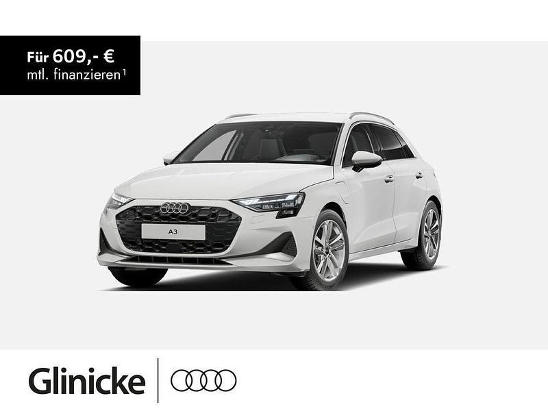 Weiß Neu 2025 Audi A3 Sportback e-tron Advanced Plus Limousine | 46.000 € (Etwas zu teuer) - Bild 1/3