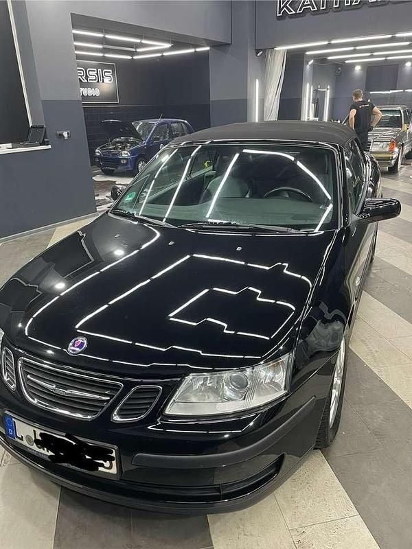 Schwarz Gebraucht 2006 Saab 9-3 Cabriolet Linear Cabrio | 6.000 € (Fairer Preis) - Bild 1/4