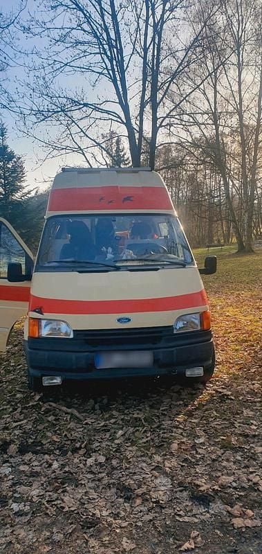 Gebraucht Ford Transit 98 PS (72 kW) 1992 Beige Van / Kleinbus