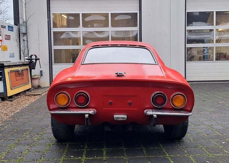 Gebraucht Opel GT 90 PS (66 kW) 1970 Rot Coupé