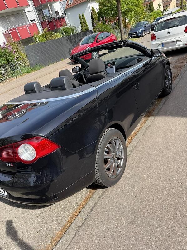 Gebraucht VW Eos 2008 Schwarz Cabrio