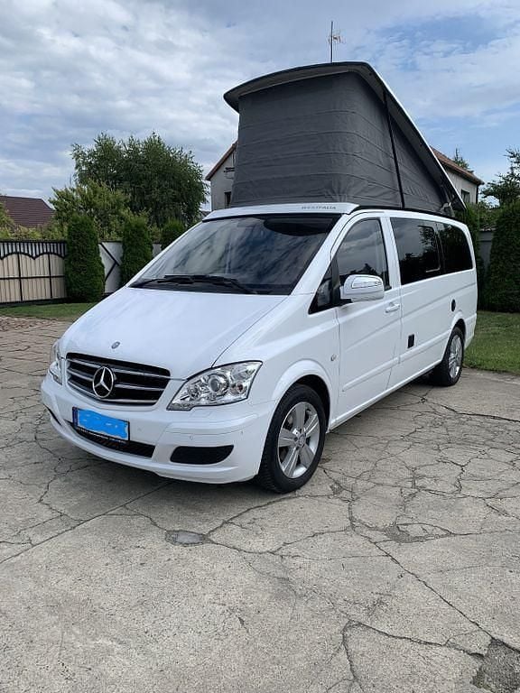 Weiß Gebraucht 2014 Mercedes Vito Marco Polo Van | 28.980 € - Bild 1/4