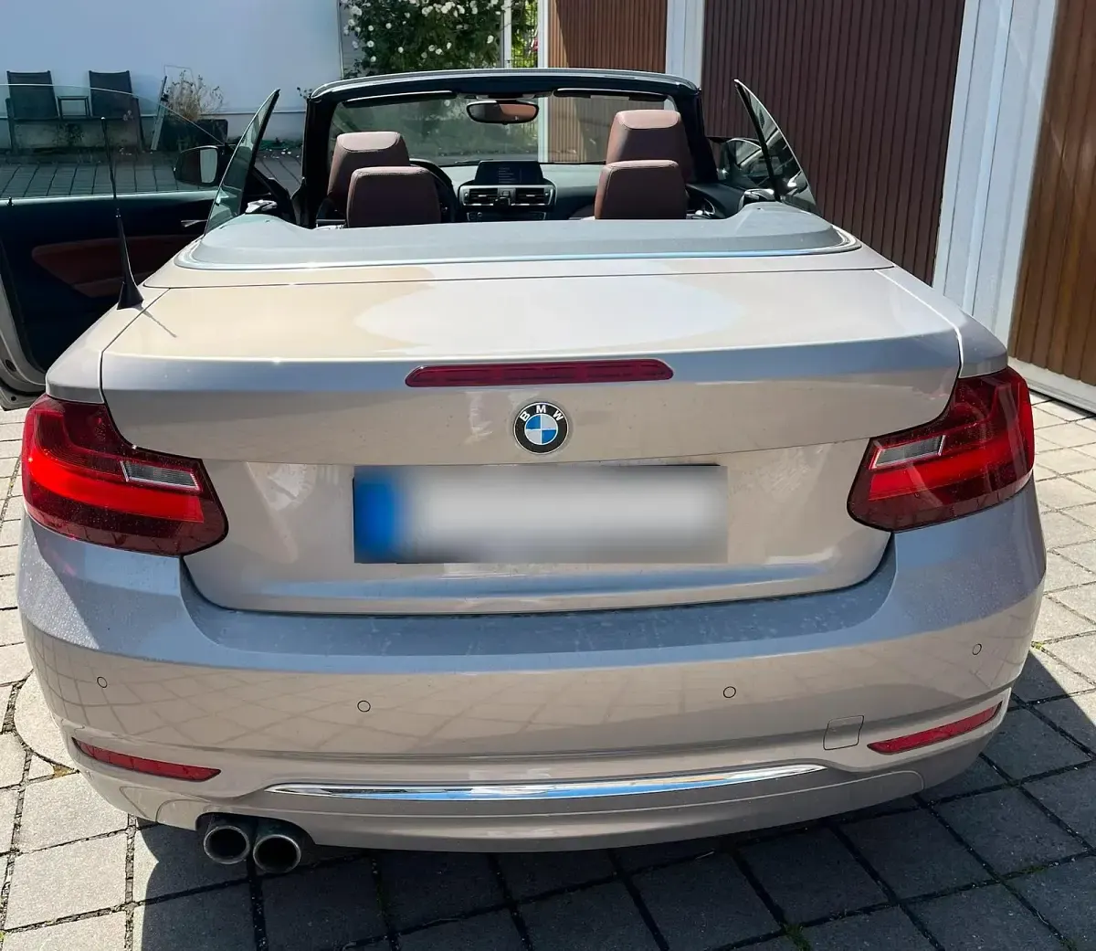 Gebraucht BMW 230 Luxury Line 252 PS (185 kW) 2016 Silber Cabrio