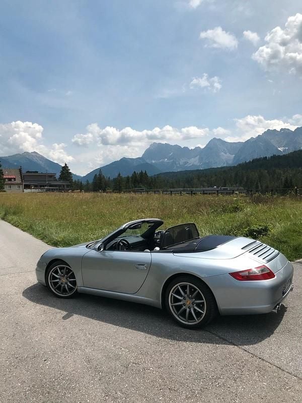 Gebraucht Porsche 997 325 PS (239 kW) 2006 Silber Cabrio