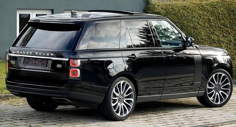 Santorini black Gebraucht 2018 Land Rover Range Rover Vogue SUV | 50.900 € (Fairer Preis) - Bild 1/4