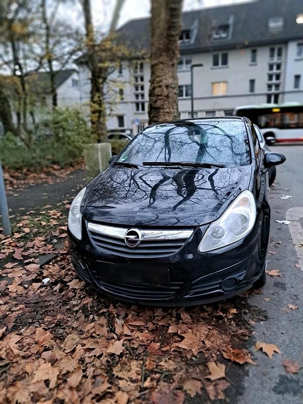 Schwarz Gebraucht 2009 Opel Corsa Sport Kleinwagen | 1.250 € (Superpreis) - Bild 1/4