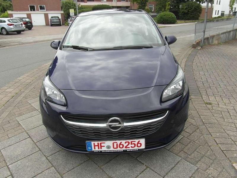 Blau Gebraucht 2015 Opel Corsa Edition Kleinwagen | 5.990 € (Fairer Preis) - Bild 1/4