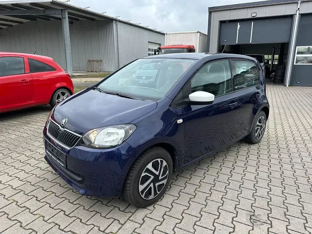Gebraucht Skoda Citigo Active 60 PS (44 kW) 2016 Blau Kleinwagen