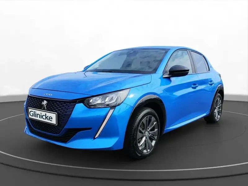 Gebraucht Peugeot e-208 Active 100 kW (136 PS) 2022 Vertigo blau Kleinwagen