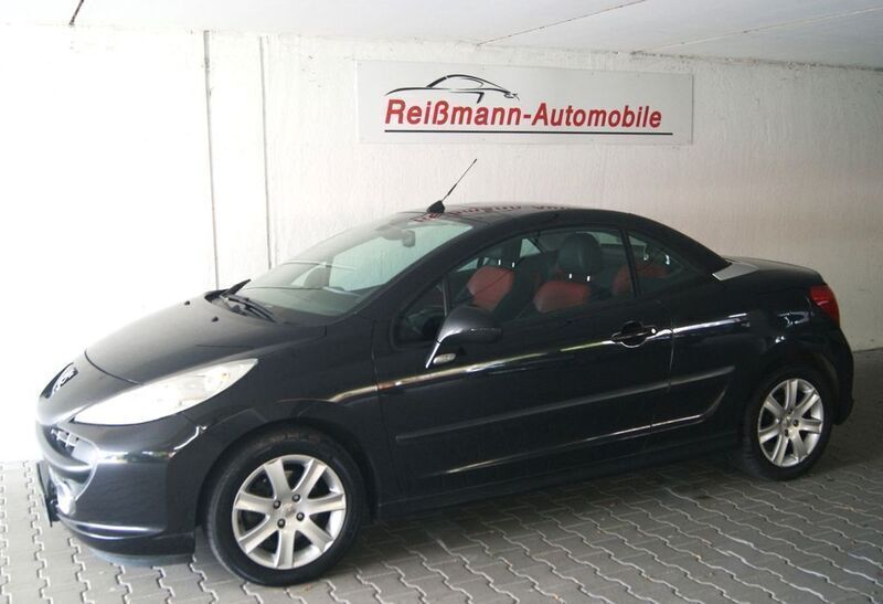 Schwarz Gebraucht 2007 Peugeot 207 CC Sport Cabrio | 3.980 € (Fairer Preis) - Bild 1/4
