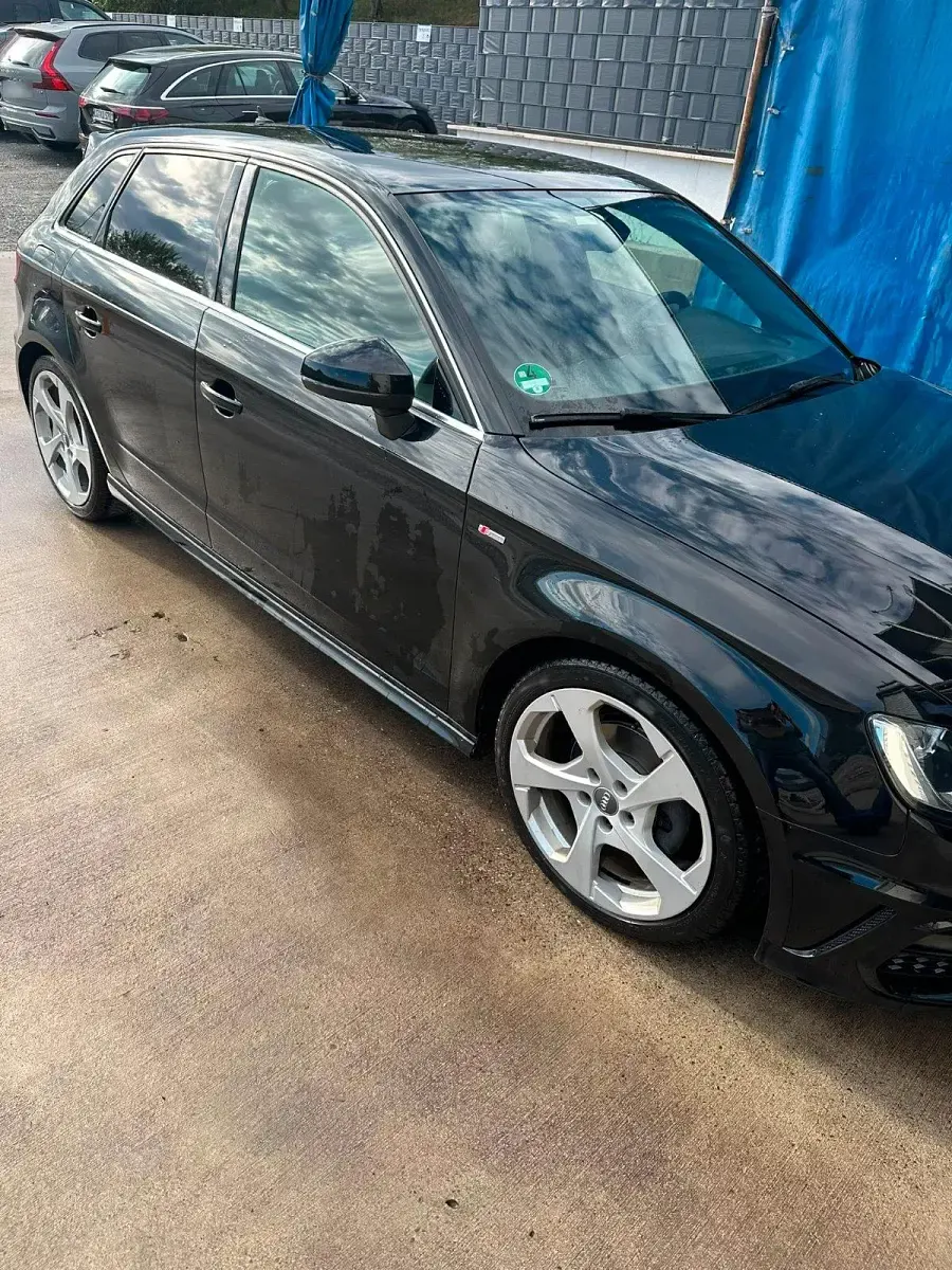 Gebraucht Audi A3 S-Line 110 PS (80 kW) 2014 Schwarz Limousine