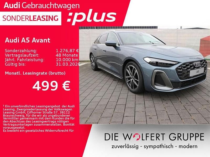 Horizontblau metallic Gebraucht 2025 Audi A5 Ambiente Coupé | 48.998 € (Superpreis) - Bild 1/4