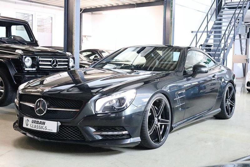 Schwarz Gebraucht 2013 Mercedes SL500 AMG Cabrio | 35.900 € (Fairer Preis) - Bild 1/4