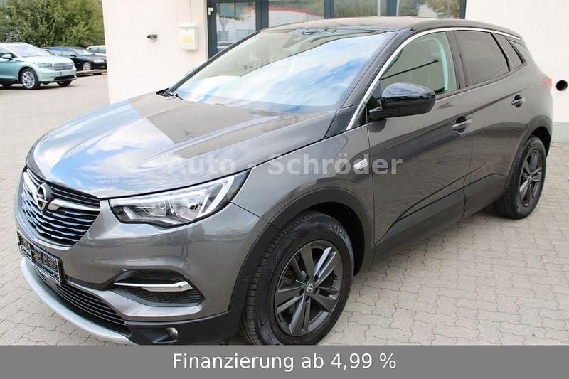 Mondstein grau/e:vulkan grau Gebraucht 2019 Opel Grandland X SUV | 15.290 € (Superpreis) - Bild 1/4