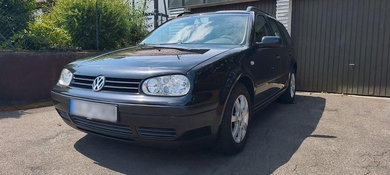 Schwarz Gebraucht 2003 VW Golf IV Comfortline Kombi | 1.700 € (Guter Preis) - Bild 1/4