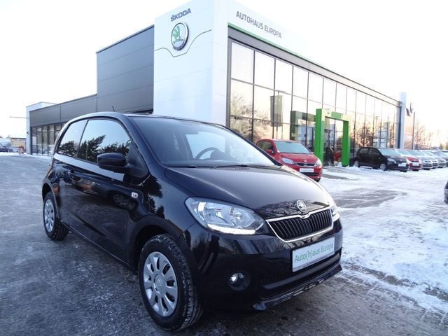 Gebraucht Skoda Citigo 60 PS (44 kW) 2016 Schwarz metallic Kleinwagen