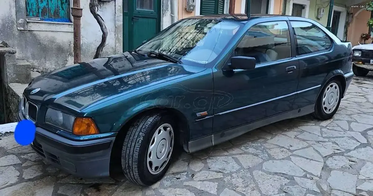 Gebraucht BMW 316 102 PS (75 kW) 1994 Grün Coupé