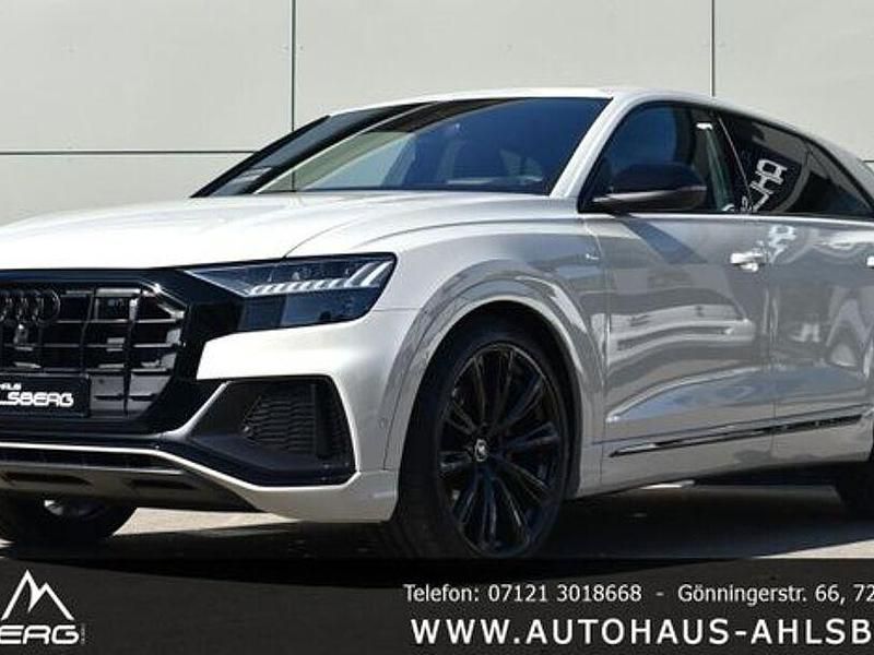 Vikunjabeige Gebraucht 2023 Audi Q8 S-Line SUV | 84.900 € - Bild 1/4