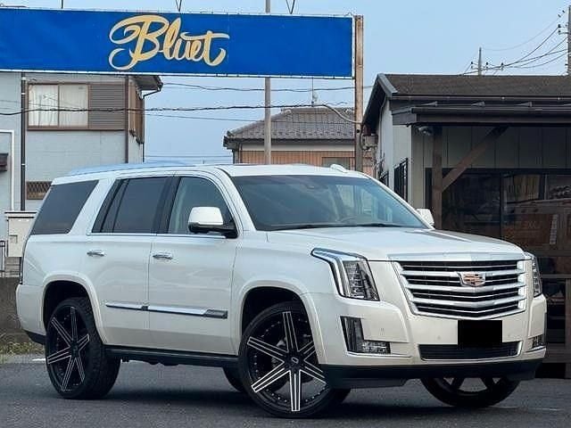 Weiß Gebraucht 2015 Cadillac Escalade SUV | 46.000 € (Superpreis) - Bild 1/4