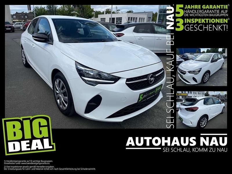 Jade weiss/arktis weiss Gebraucht 2022 Opel Corsa Edition Kleinwagen | 12.990 € (Fairer Preis) - Bild 1/4