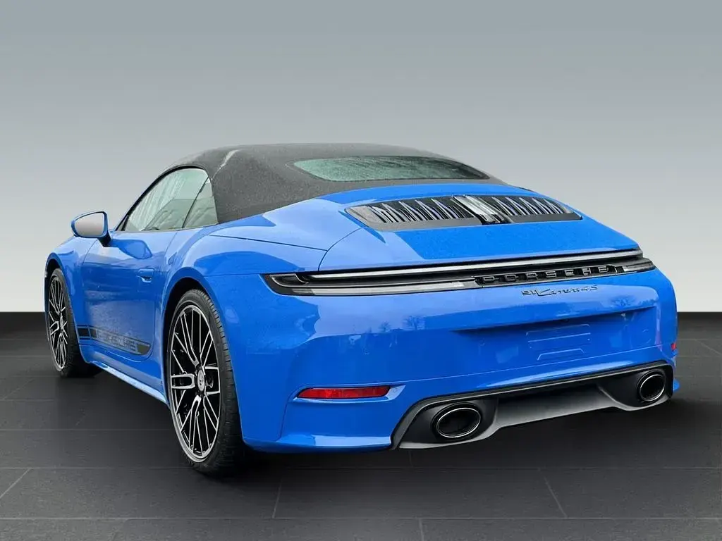 Neu Porsche 911 Carrera 4S Cabriolet 480 PS (353 kW) 2025 Blau Cabrio