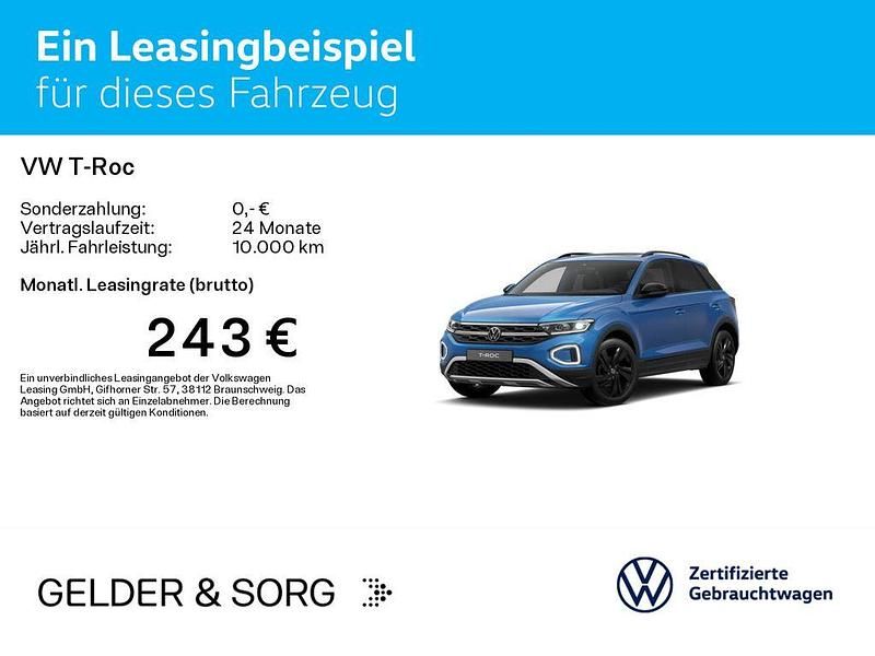 Gebraucht VW T-Roc Style 150 PS (110 kW) 2025 Blau SUV