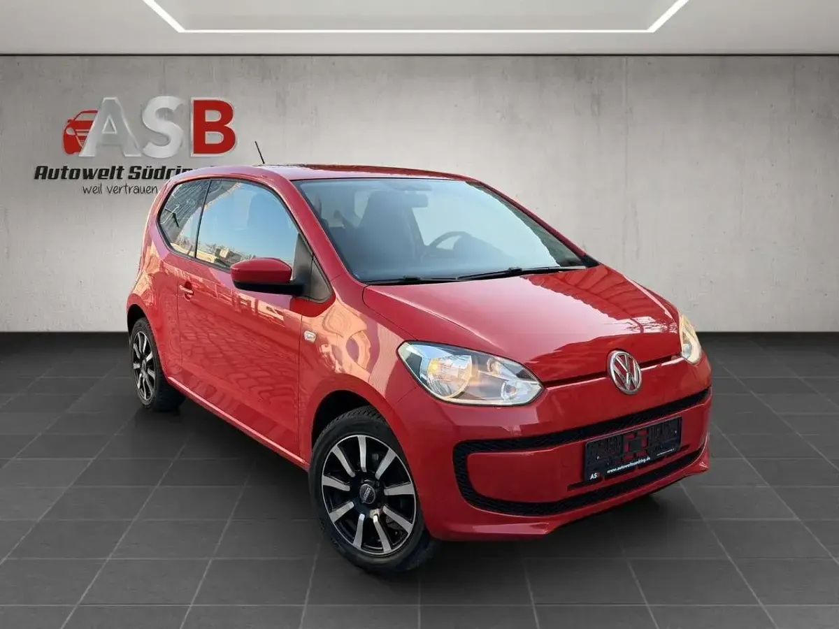 Używany VW up! 75 KM (55 kW) 2014 Czerwony Hatchback