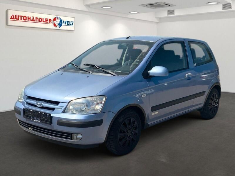 Blau Gebraucht 2004 Hyundai Getz GLS Kleinwagen | 699 € (Superpreis) - Bild 1/3