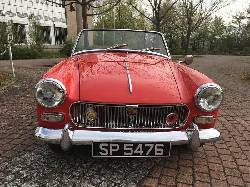 Second-hand MG Midget 48 CP (35 kW) 1962 Roșu Cabrio