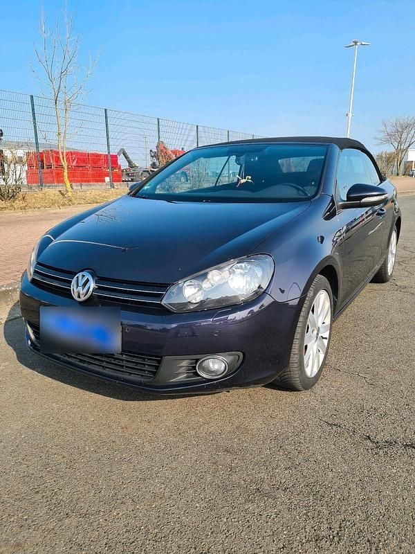 Gebraucht VW Golf Cabriolet 105 PS (77 kW) 2012 Violet Cabrio