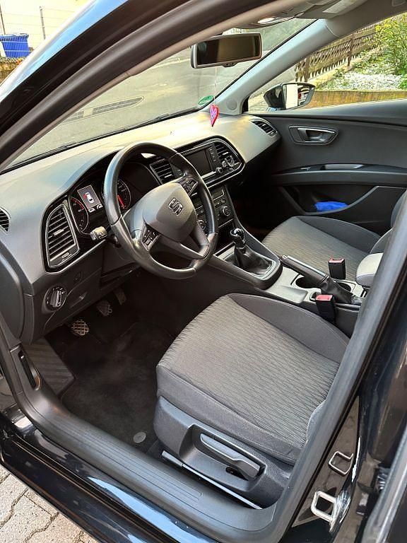 Gebraucht Seat Leon ST 105 PS (77 kW) 2014 Schwarz Kombi